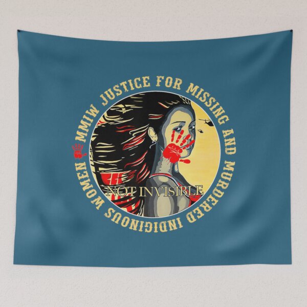 Item preview, Justice For MMIW Missing Murdered Indigenous designed and sold by DazaraHanera.