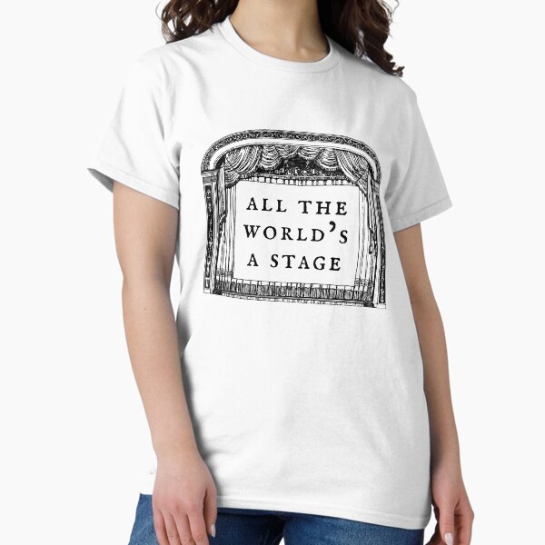 Item preview,  Shakespeare Quote - All the world’s a stage - As You Like It designed and sold by violet-hope.