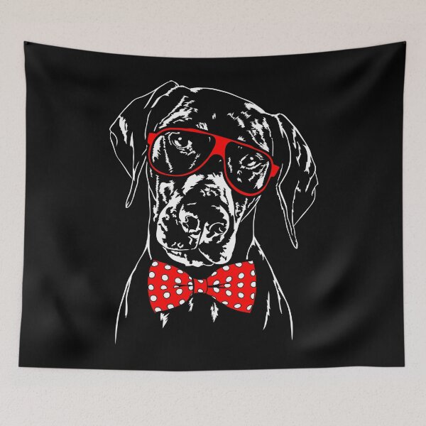 Item preview, Funny doberman pinscher dog portrait designed and sold by dogarts.