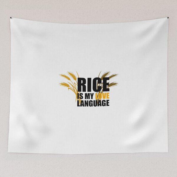 Item preview, Rice is my love language designed and sold by VimuDS.