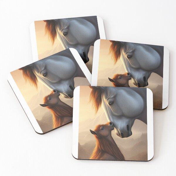 Item preview, Horses Kissing.  Kissing Animals designed and sold by LeanDesigns.