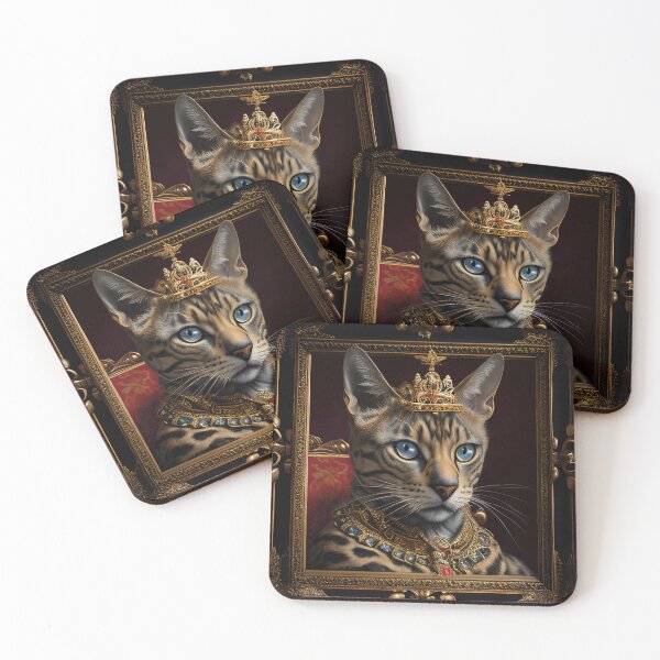Item preview, Cat EmPURRors Collection: Bengal designed and sold by ai-miilk.