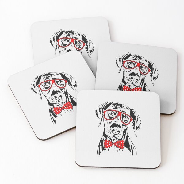 Item preview, Funny doberman pinscher dog portrait designed and sold by dogarts.