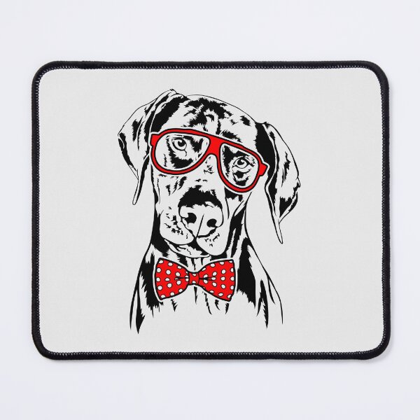 Item preview, Funny doberman pinscher dog portrait designed and sold by dogarts.