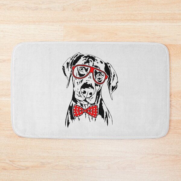 Item preview, Funny doberman pinscher dog portrait designed and sold by dogarts.