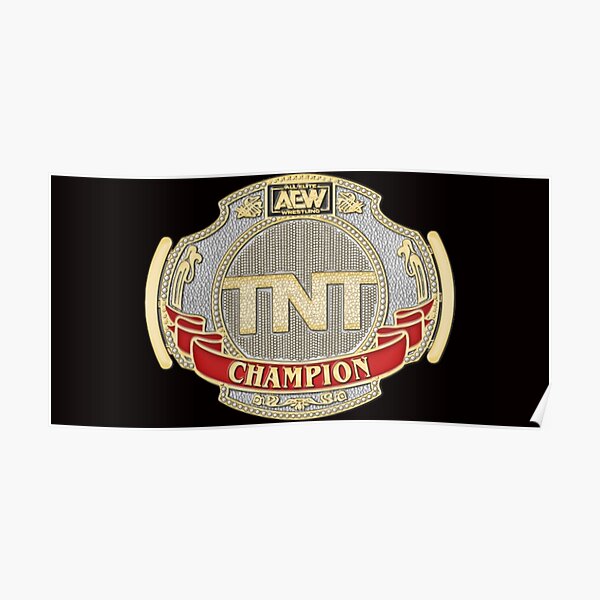 World Heavyweight Championship Wrestling Belt Poster For Sale By Saint Designs77 Redbubble