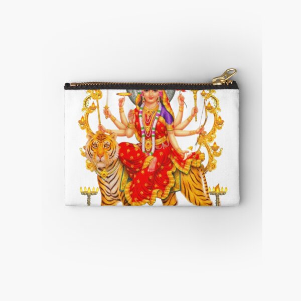 Artikelvorschau, Devi Maa Durga Hindu God Sticker entworfen und verkauft von artisticfive.