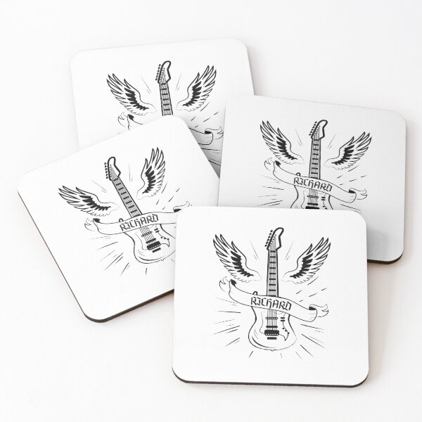 Item preview, RICHARD NAME: RICHARD HARD ROCK GUITAR DESIGN. designed and sold by AlexRelax.