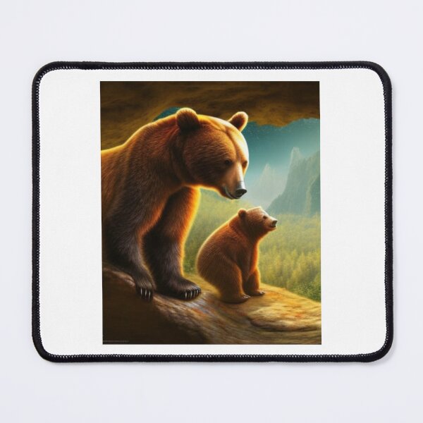 Item preview, Mother and Daughter Bear. 2 Bears 1 Cave designed and sold by LeanDesigns.