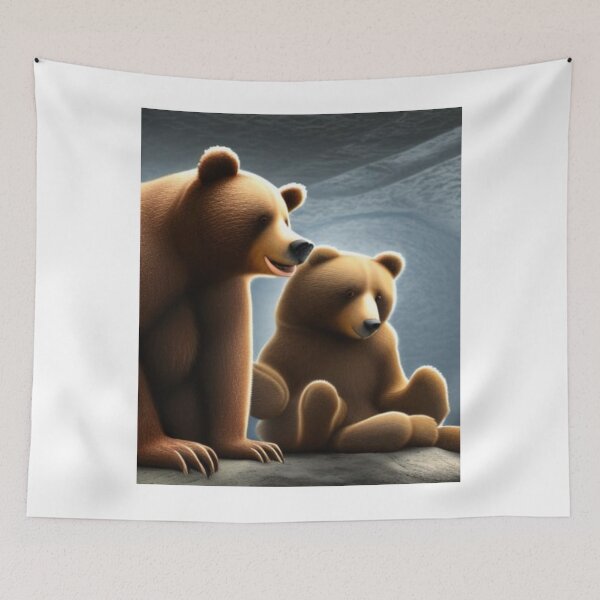 Item preview, Father and Son Bear.  2 Bears 1 Cave designed and sold by LeanDesigns.