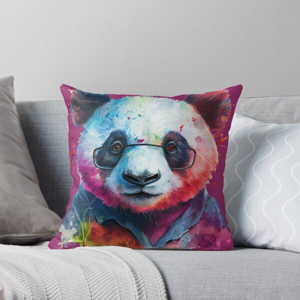 Item preview, Funky panda watercolour art designed and sold by KOTOdesign.