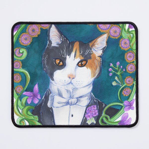 Item preview, Gentleman cat portrait designed and sold by Oniroiatlier.