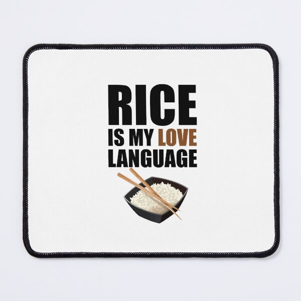 Item preview, Rice is my love language designed and sold by VimuDS.