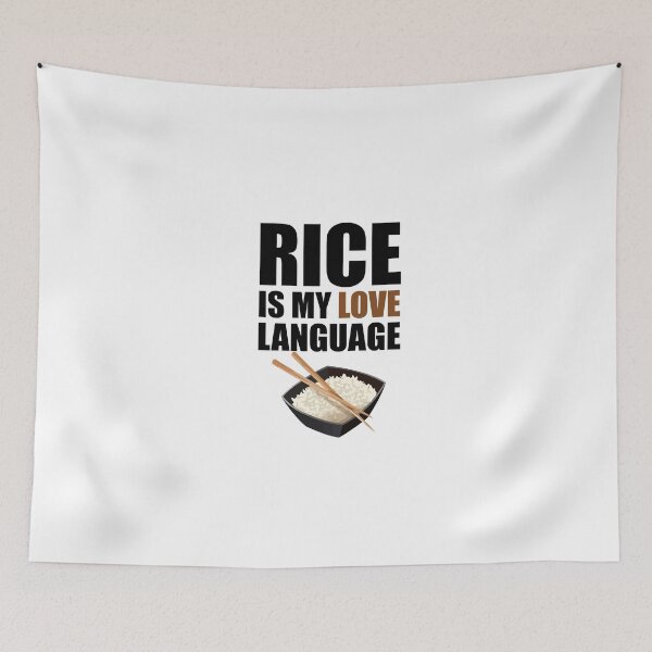Item preview, Rice is my love language designed and sold by VimuDS.