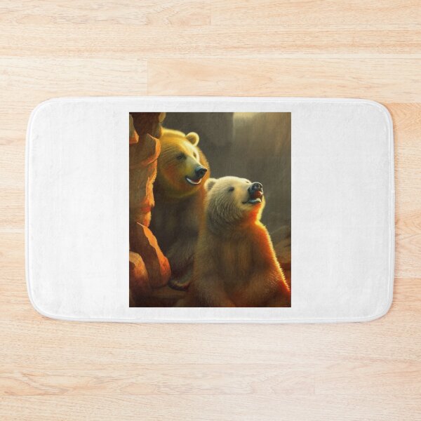 Item preview, Two Bears Enjoying the Sunset.  2 Bears 1 Cave designed and sold by LeanDesigns.