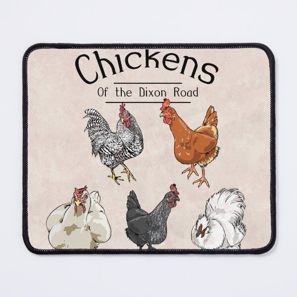 Item preview, Chickens of the Dixon Road(withbackground) designed and sold by ZedNope.