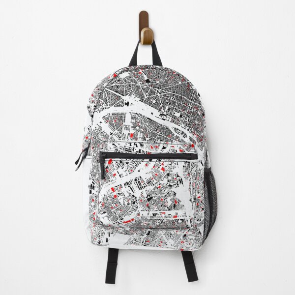 Item preview, Map of Paris, France, with its schools in color designed and sold by jean-nicolas.