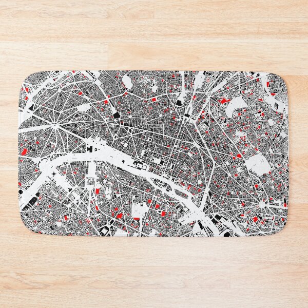 Item preview, Map of Paris, France, with its schools in color designed and sold by jean-nicolas.