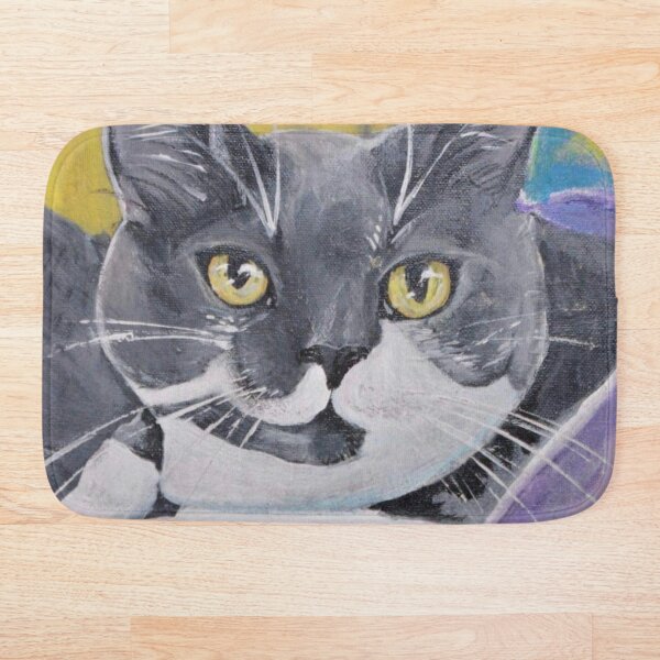 Item preview, Cat in a Purple Blanket designed and sold by Sally peckham.