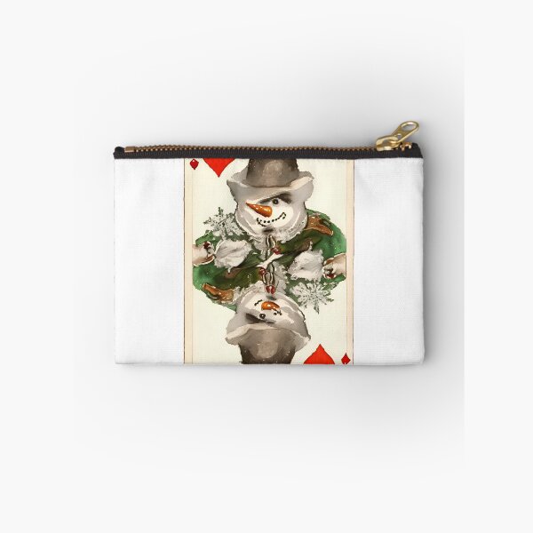 Item preview, Vintage naipes Navidad muñeco de nieve invierno diseño ilustraciones designed and sold by StickerBird.