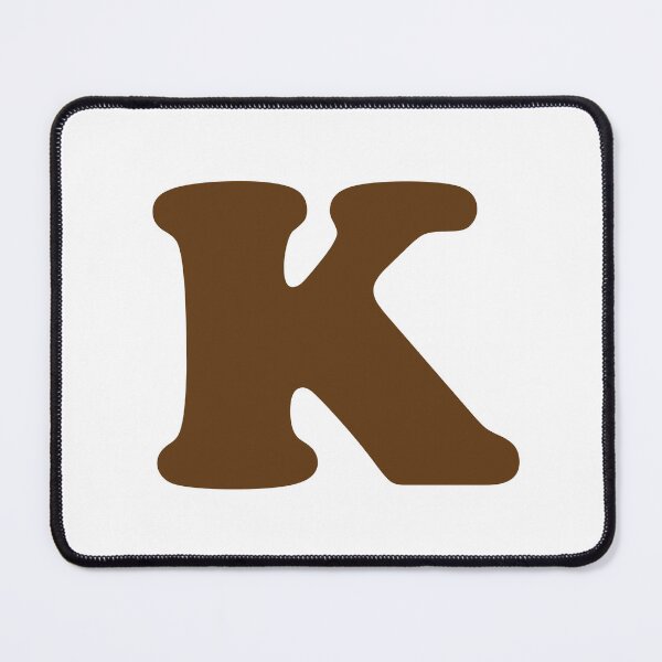 Item preview, Letter K, Initial K designed and sold by T-Caroline.