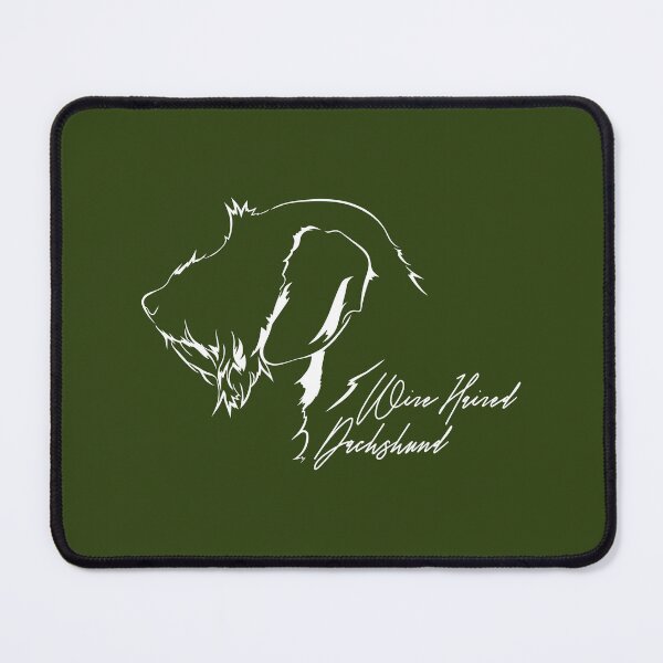 Item preview, Wire Haired Dachshund Dog Profile Hound designed and sold by dogarts.