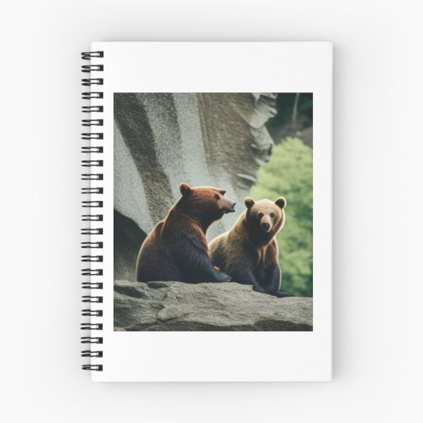 Item preview, Two Bears Talking.  2 Bears 1 Cave designed and sold by LeanDesigns.