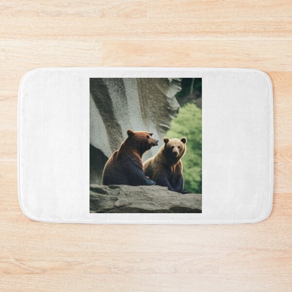 Item preview, Two Bears Talking.  2 Bears 1 Cave designed and sold by LeanDesigns.