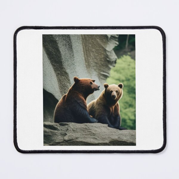 Item preview, Two Bears Talking. 2 Bears 1 Cave designed and sold by LeanDesigns.
