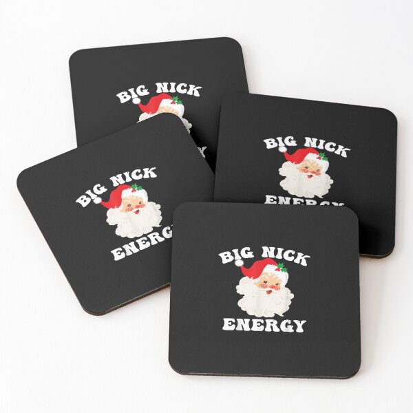 Item preview, Big Nick Energy Santa Christmas T-Shirt designed and sold by Larcossee ⭐⭐⭐⭐⭐.
