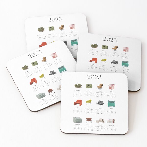 Item preview, 2023 Aesthetic wall calendar, New years Gift, Christmas Gift designed and sold by SerenaChoe.