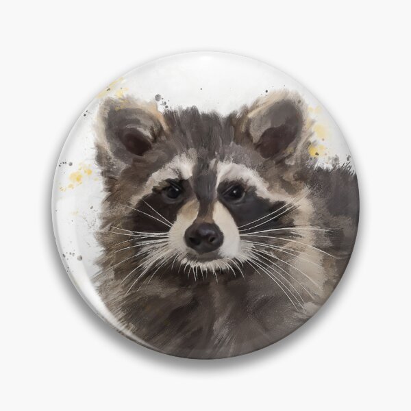 Item preview, Raccoon funny Painting designed and sold by Gerenuke.