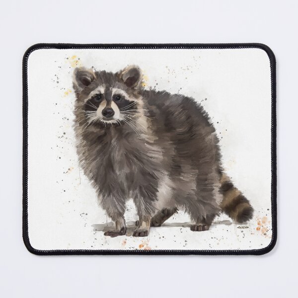 Item preview, Raccoon funny Painting designed and sold by Gerenuke.