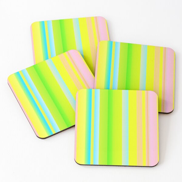 Item preview, Spring multicolor vertical line pattern | Multicolor spring combination designed and sold by lausn.