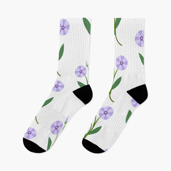 Item preview, Flower Calendar 0701 | Purple Morning Glory designed and sold by oumestudio.
