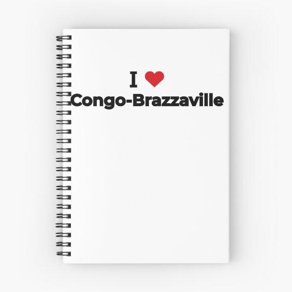 Item preview, I love Congo-Brazzaville designed and sold by Moyanana.