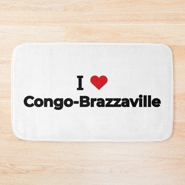 Item preview, I love Congo-Brazzaville designed and sold by Moyanana.