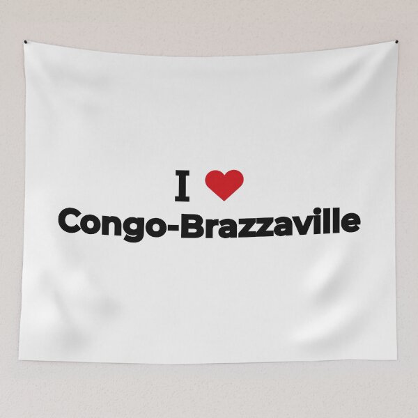 Item preview, I love Congo-Brazzaville designed and sold by Moyanana.