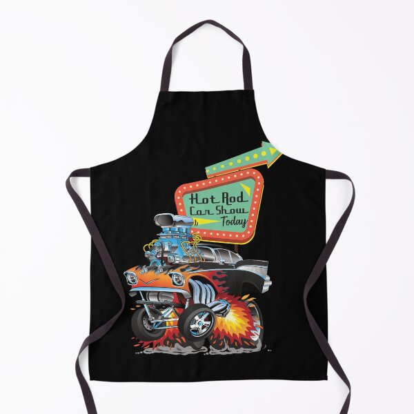 Item preview, Tri Five 1957 Hot Rod Retro Billboards Vintage Fifties Signage designed and sold by CharJens.