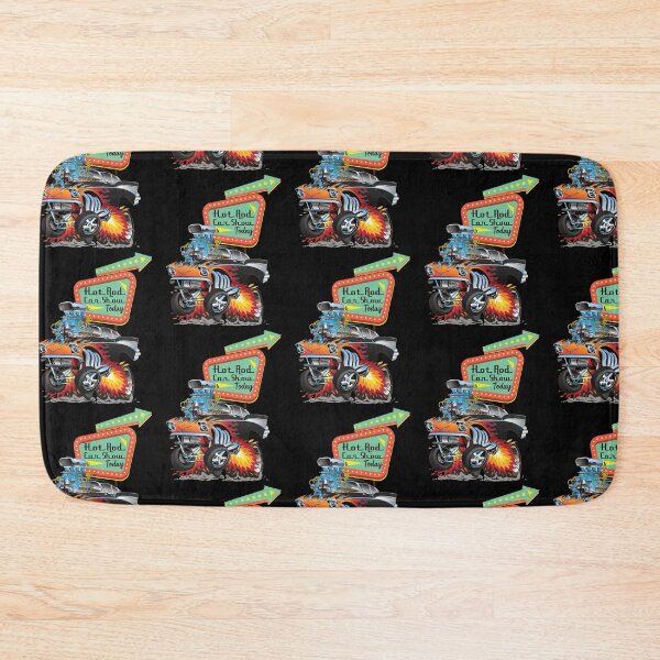 Item preview, Tri Five 1957 Hot Rod Retro Billboards Vintage Fifties Signage designed and sold by CharJens.