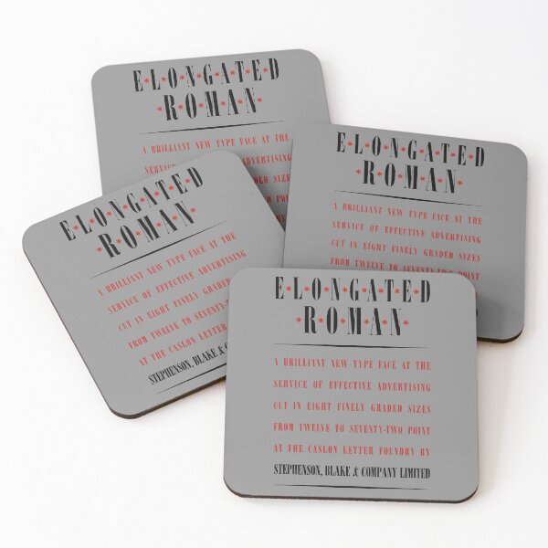 Item preview, ROMAN TYPEFACE / FONT designed and sold by ThrowbackAds.
