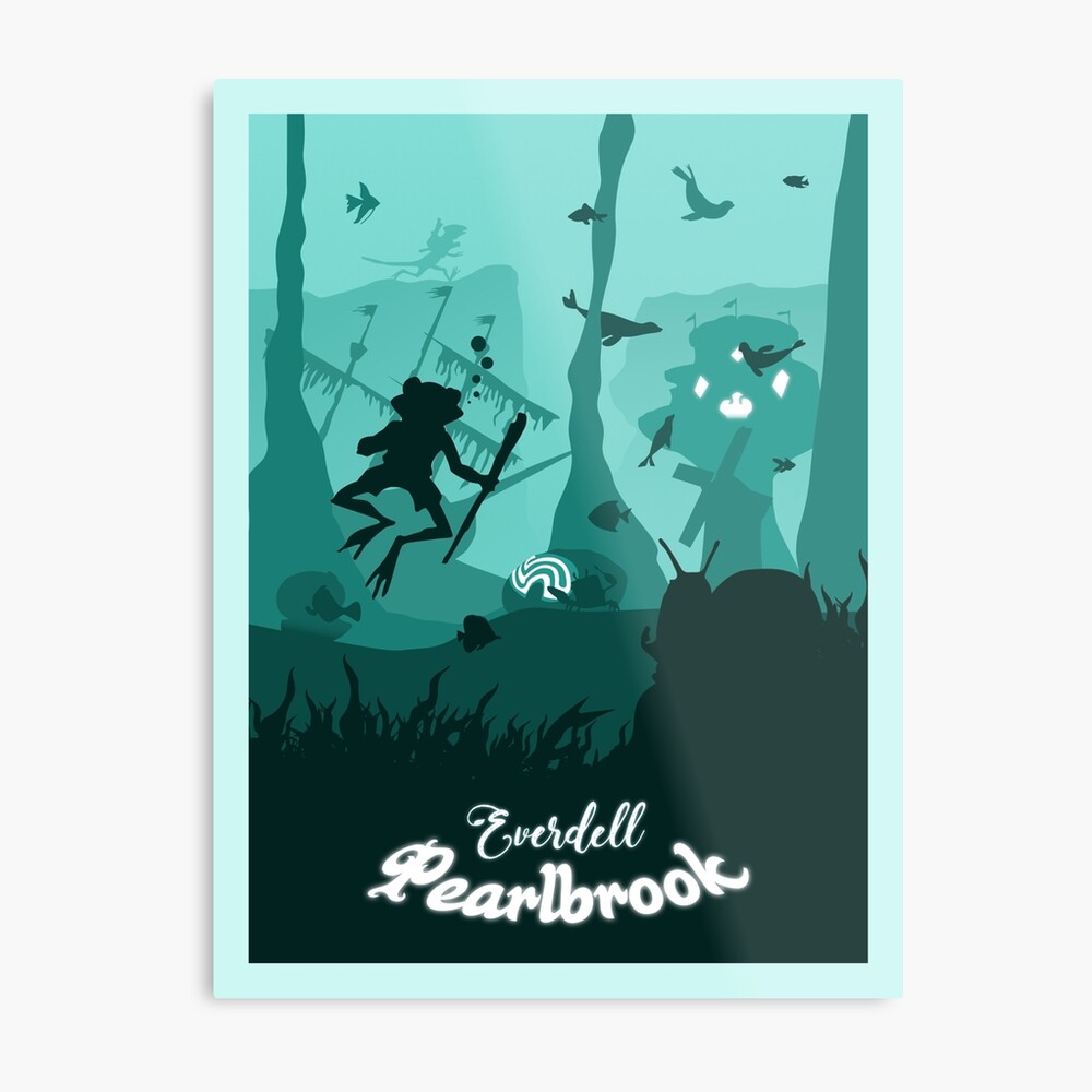 Everdell Pearlbrook - Board Games - Minimalist Travel Poster Style