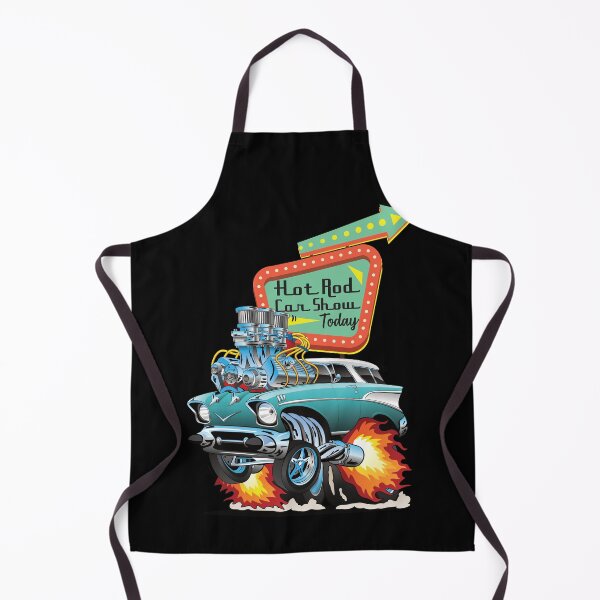 Item preview, Tri Five 1957 Nomad Hot Rod Retro Billboards Vintage Fifties Signage designed and sold by CharJens.