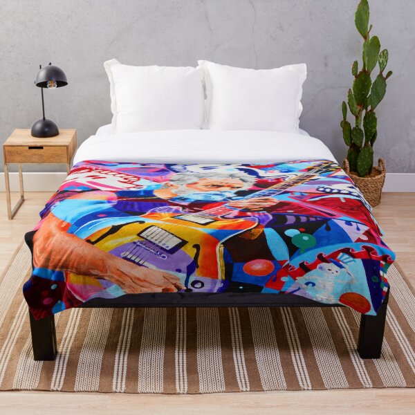 Bob Weir 4 Throw Blanket