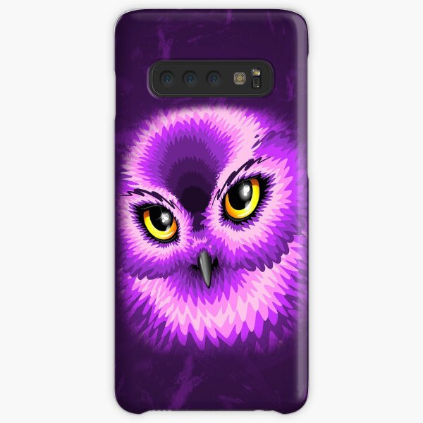 Pink Owl Eyes Samsung Galaxy Snap Case