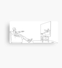 Reality show Metal Print