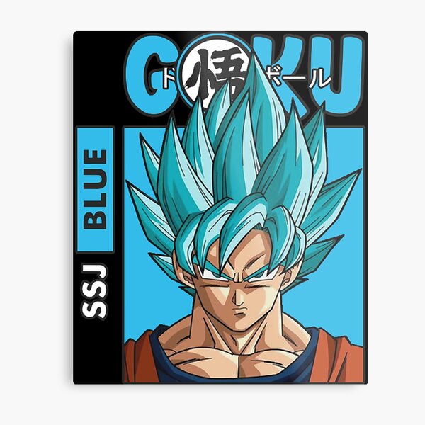 Goku SSJ Blue Poster for Sale by Aristote