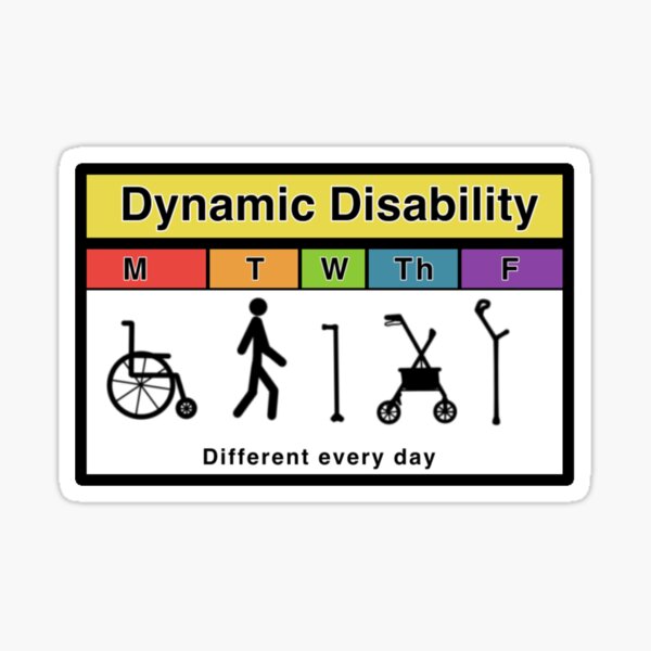 Item preview, Dynamic Disability Week Calendar designed and sold by wrenchywench.