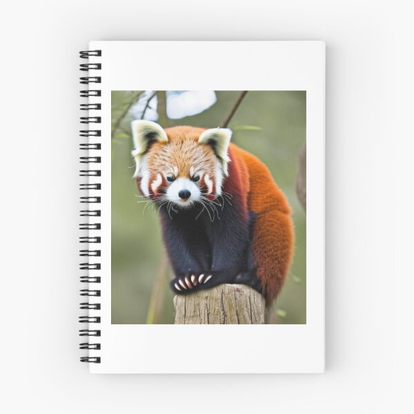 Aperçu de l'œuvre Vous juger panda rouge. Pandas rouges créée et vendue par LeanDesigns.