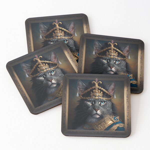 Item preview, Cat EmPURRors Collection: Black Cat designed and sold by ai-miilk.